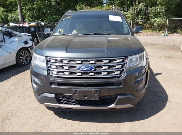 1FM5K7FHXGGC99466 2016 FORD EXPLORER Green წინა ხედი