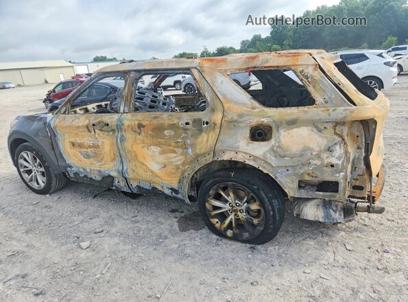 1FM5K7HW2NNA14795 2022 FORD EXPLORER Пожар Задняя левая четверть