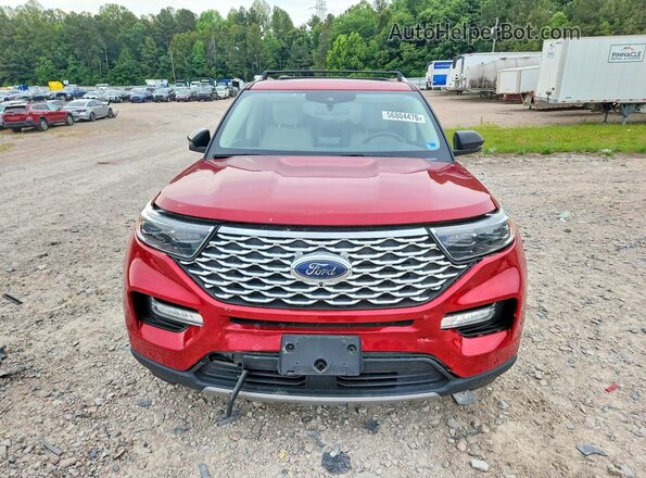1FM5K7HW8PNA02234 2023 FORD EXPLORER Red Widok z przodu
