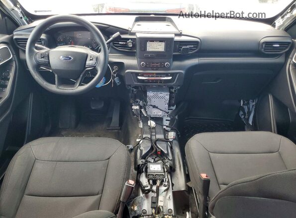 1FM5K8AB0LGA18276 2020 FORD EXPLORER White წინა პანელის ხედი