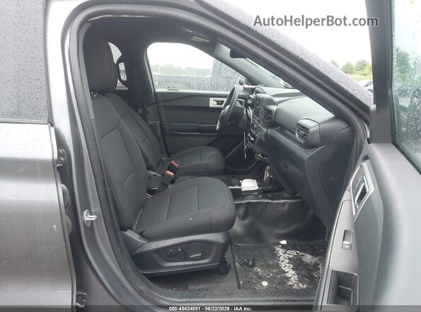 1FM5K8AB1SGA86469 2025 FORD POLICE INTERCEPTOR Серый Вид салона спереди