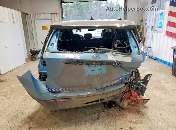 1FM5K8AB2LGA64630 2020 FORD EXPLORER Blue Հետևի տեսք
