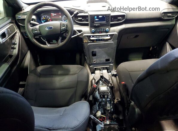 1FM5K8AB2LGA64630 2020 FORD EXPLORER Blue Առջևի վահանակի տեսք