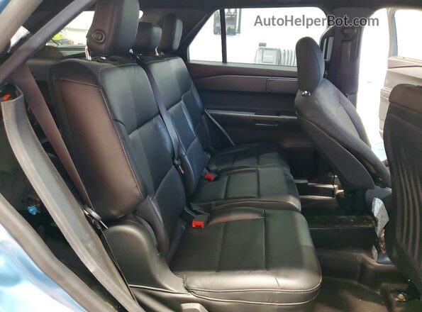1FM5K8AB2LGA64630 2020 FORD EXPLORER Blue Սալոնի հետևի տեսք