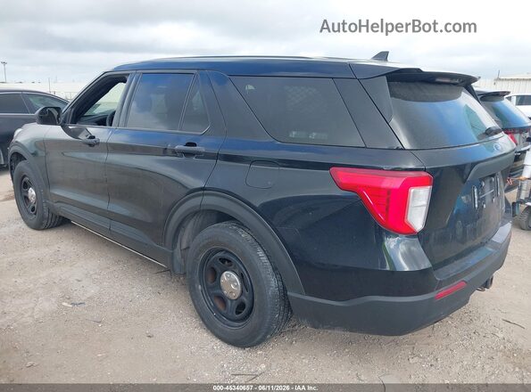 1FM5K8AB2NGA31212 2022 FORD POLICE INTERCEPTOR Black Задня ліва чверть