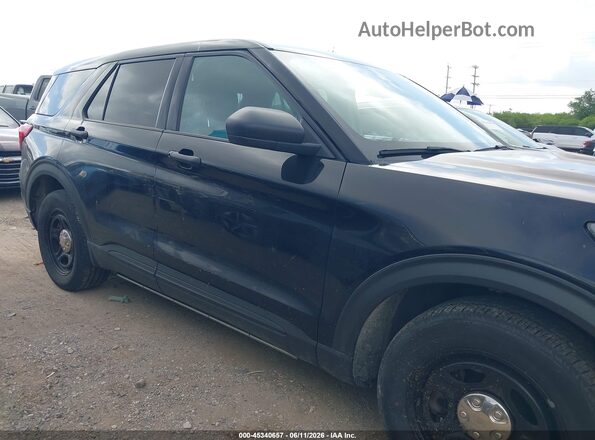 1FM5K8AB2NGA31212 2022 FORD POLICE INTERCEPTOR Black Вид задньої частини салону