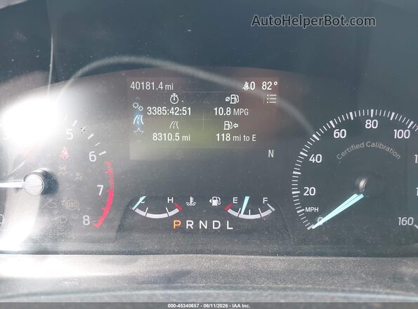 1FM5K8AB2NGA31212 2022 FORD POLICE INTERCEPTOR Black Вид задніх сидінь