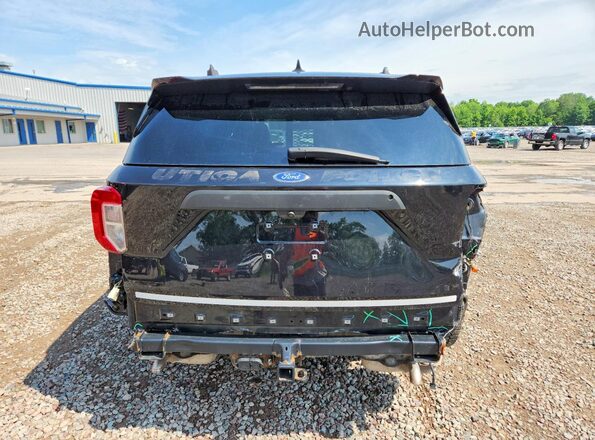 1FM5K8AB2PGA62771 2023 FORD EXPLORER Черный Вид сзади