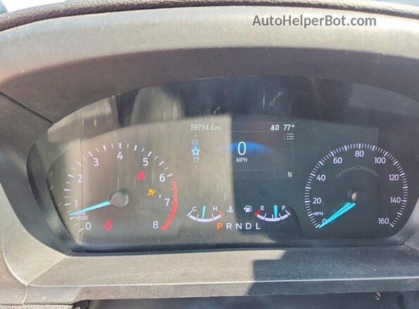 1FM5K8AB2PGA62771 2023 FORD EXPLORER Черный Вид щитка приборов