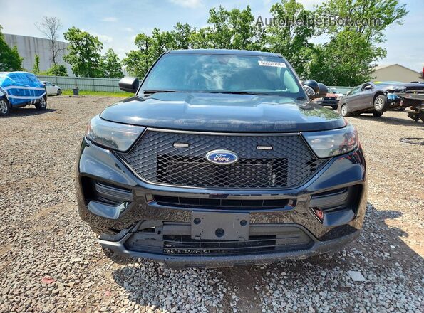 1FM5K8AB2PGA62771 2023 FORD EXPLORER Черный Вид спереди