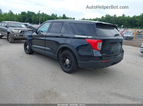 1FM5K8AB2RGA47786 2024 FORD POLICE INTERCEPTOR Black Tył lewy