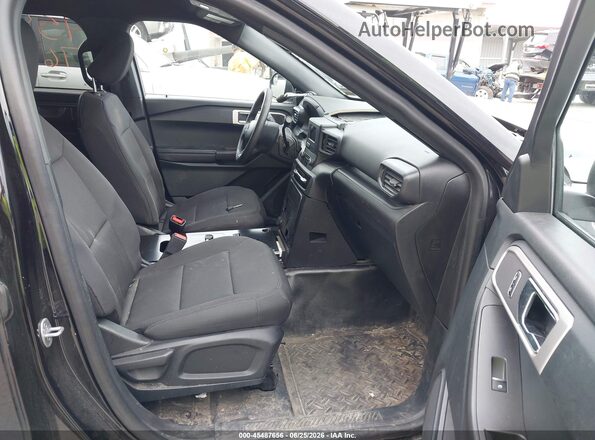 1FM5K8AB2RGA47786 2024 FORD POLICE INTERCEPTOR Black Widok wnętrza z przodu
