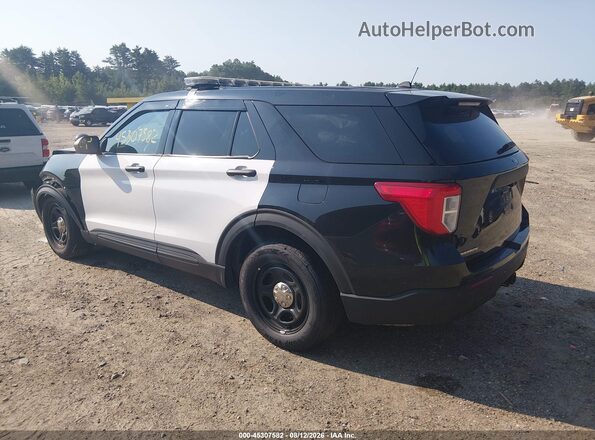 1FM5K8AB2RGA61221 2024 FORD POLICE INTERCEPTOR Black Trasero izquierdo