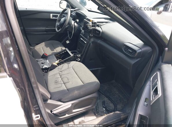1FM5K8AB2RGA71134 2024 FORD POLICE INTERCEPTOR Black Front interior view