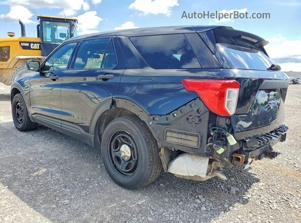 1FM5K8AB3LGD18703 2020 FORD EXPLORER Черный Задняя левая четверть
