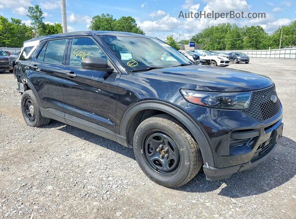 1FM5K8AB3LGD18703 2020 FORD EXPLORER Черный Передняя правая четверть