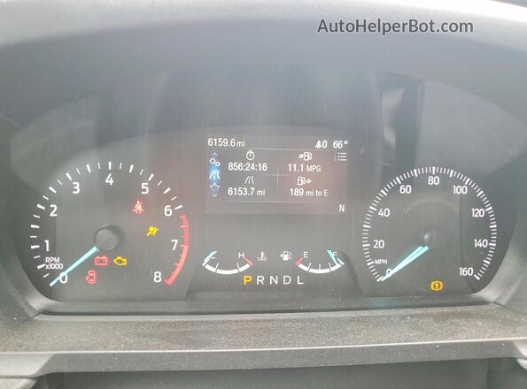 1FM5K8AB3RGA67030 2024 FORD EXPLORER Two Tone Instrument cluster view