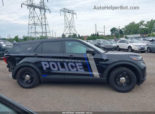 1FM5K8AB3SGA58172 2025 FORD POLICE INTERCEPTOR Black Вид задньої частини салону