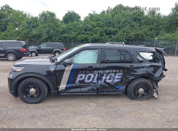 1FM5K8AB3SGA58172 2025 FORD POLICE INTERCEPTOR Black Панорамний вид салону 360°