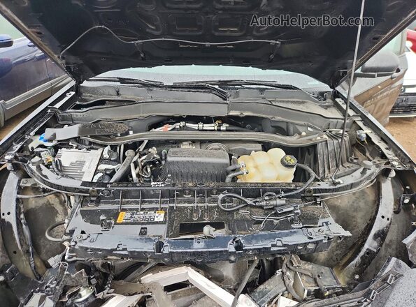 1FM5K8AB4RGA48518 2024 FORD EXPLORER Black Սալոնի հետևի տեսք