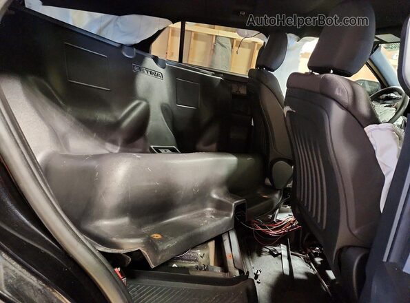 1FM5K8AB5LGC62893 2020 FORD EXPLORER Black Rear interior view