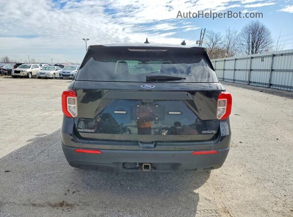 1FM5K8AB5LGC62893 2020 FORD EXPLORER Black Rear view
