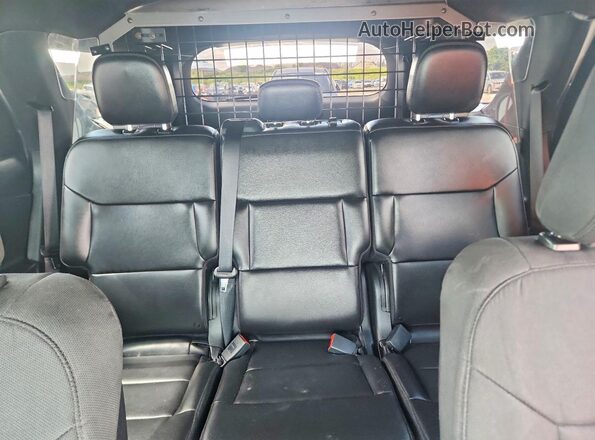 1FM5K8AB5LGD18718 2020 FORD EXPLORER White Widok tylnych siedzeń