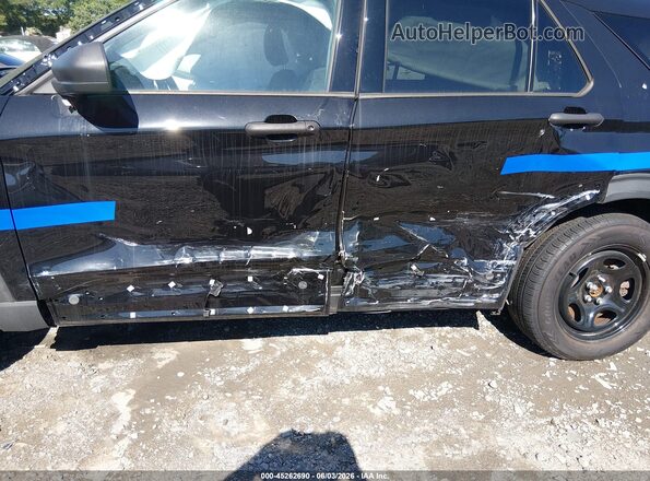 1FM5K8AB5SGA32351 2025 FORD POLICE INTERCEPTOR Black Вид спереду