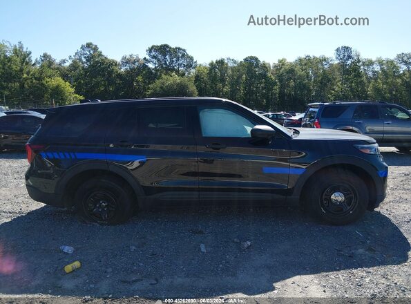 1FM5K8AB5SGA32351 2025 FORD POLICE INTERCEPTOR Black Вид задньої частини салону