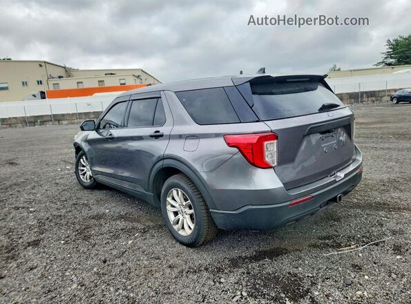 1FM5K8AB7LGC15249 2020 FORD EXPLORER Charcoal უკანა მარცხენა