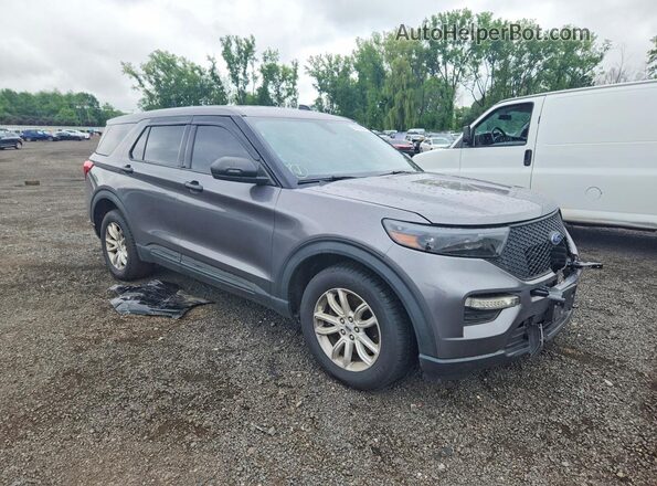 1FM5K8AB7LGC15249 2020 FORD EXPLORER Charcoal წინა მარჯვენა
