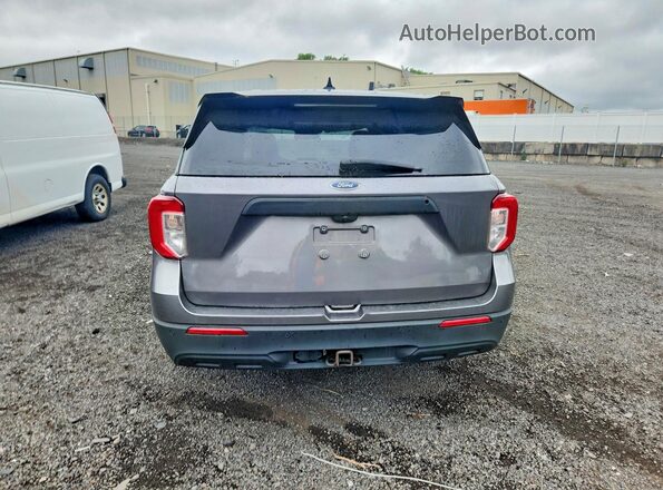 1FM5K8AB7LGC15249 2020 FORD EXPLORER Charcoal უკანა ხედი