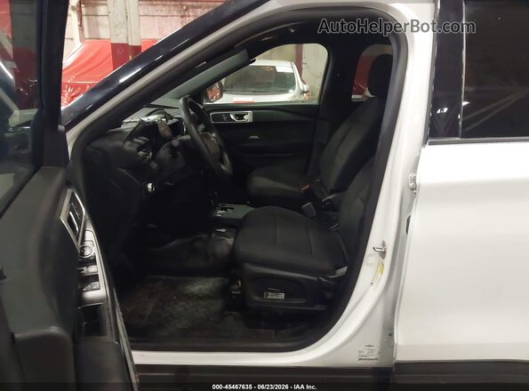 1FM5K8AB7MGA72904 2021 FORD POLICE INTERCEPTOR White Front interior view