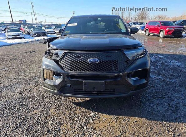 1FM5K8AB8MGB35461 2021 FORD EXPLORER Black Вид спереду