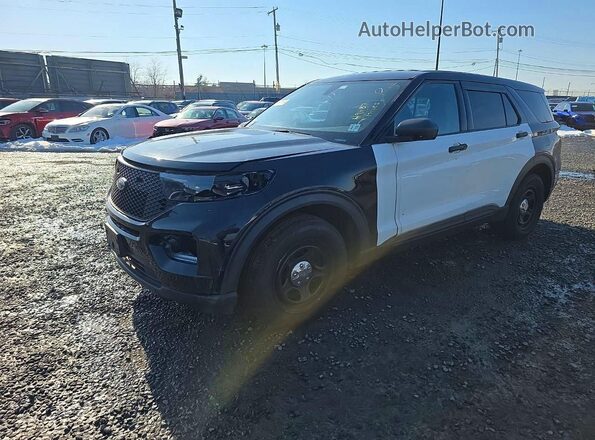 1FM5K8AB8MGB35461 2021 FORD EXPLORER Black Вид наклейки з VIN-кодом
