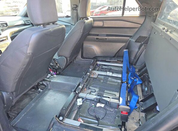 1FM5K8AB8MGB35461 2021 FORD EXPLORER Black Вид задніх сидінь