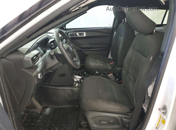 1FM5K8AB8NGA32347 2022 FORD EXPLORER White Սալոնի դիմացի տեսք