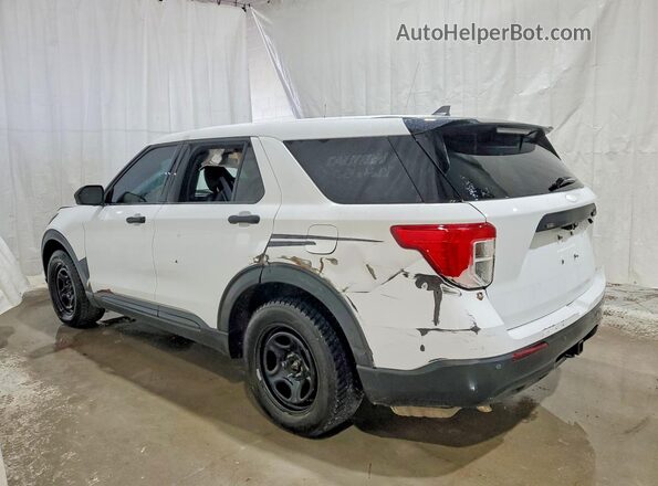 1FM5K8AB8NGA32347 2022 FORD EXPLORER White Հետևի ձախ