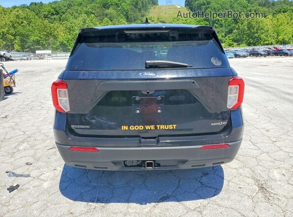 1FM5K8AB8RGA30314 2024 FORD EXPLORER Черный Вид сзади