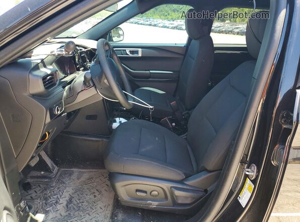 1FM5K8AB8RGA30314 2024 FORD EXPLORER Черный Вид салона спереди