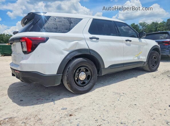 1FM5K8AB8SGA35292 2025 FORD EXPLORER White უკანა მარჯვენა