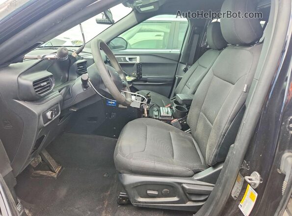 1FM5K8AB9LGA84809 2020 FORD EXPLORER Black Вид салону спереду