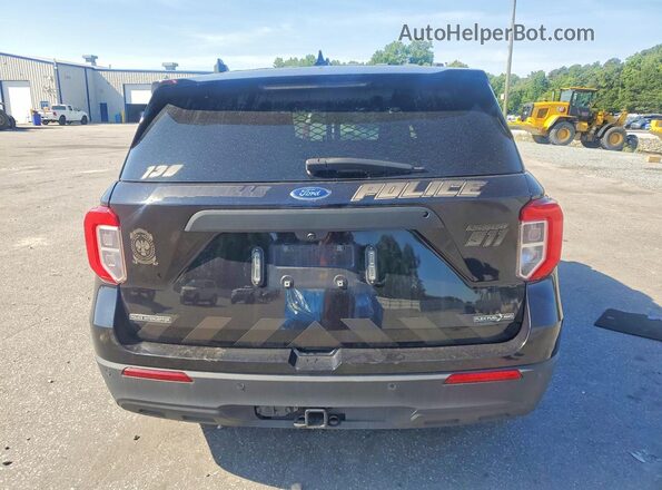 1FM5K8AB9LGA84809 2020 FORD EXPLORER Black Вид ззаду