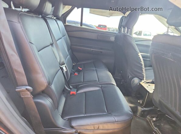 1FM5K8AB9LGD09777 2020 FORD EXPLORER Black Vista de los asientos traseros