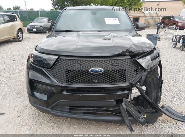 1FM5K8ABXLGA55593 2020 FORD POLICE INTERCEPTOR Черный Вид задней части салона