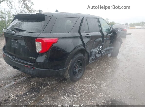 1FM5K8ABXMGA87333 2021 FORD POLICE INTERCEPTOR Black Հետևի աջ
