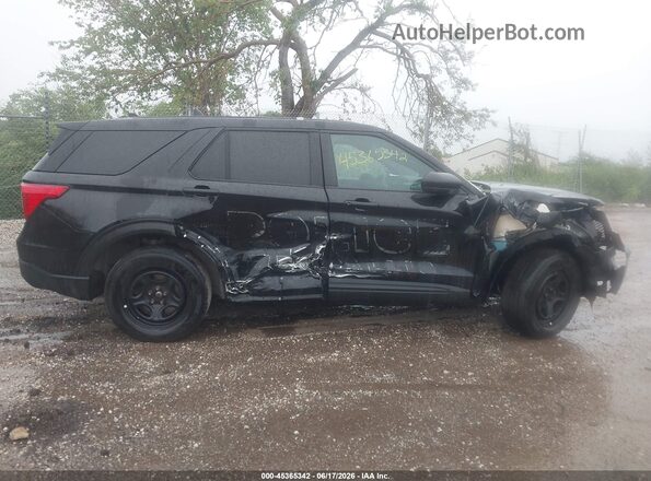 1FM5K8ABXMGA87333 2021 FORD POLICE INTERCEPTOR Black Սալոնի հետևի տեսք