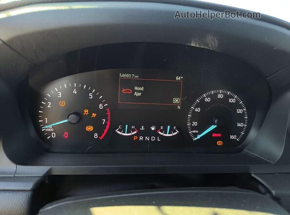 1FM5K8ABXMGC42771 2021 FORD EXPLORER Black წინა პანელის ხედი