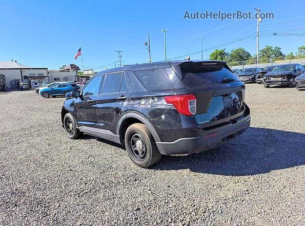 1FM5K8ABXMGC42771 2021 FORD EXPLORER Black უკანა მარცხენა