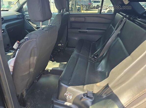 1FM5K8ABXMGC42771 2021 FORD EXPLORER Black უკანა სალონის ხედი